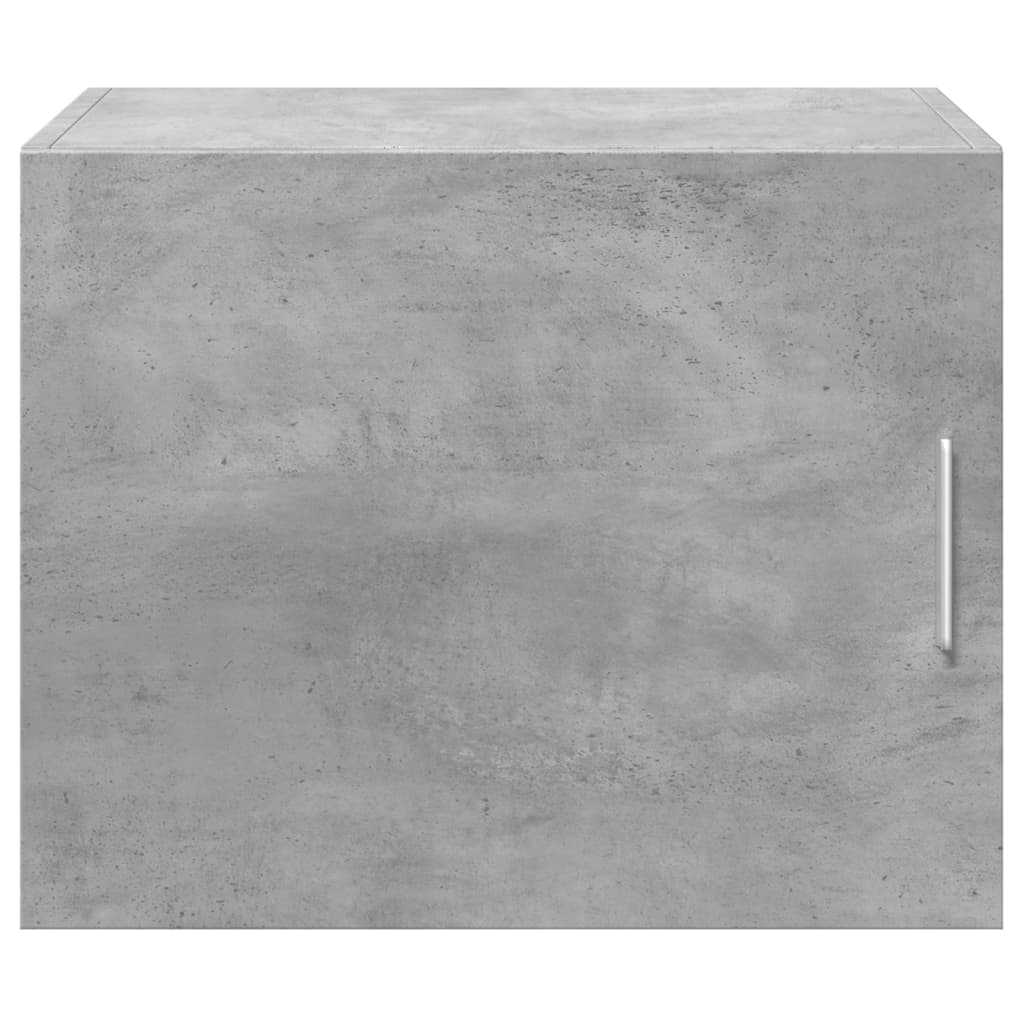 vidaXL Armario de pared madera ingeniería gris hormigón 50x42,5x40 cm