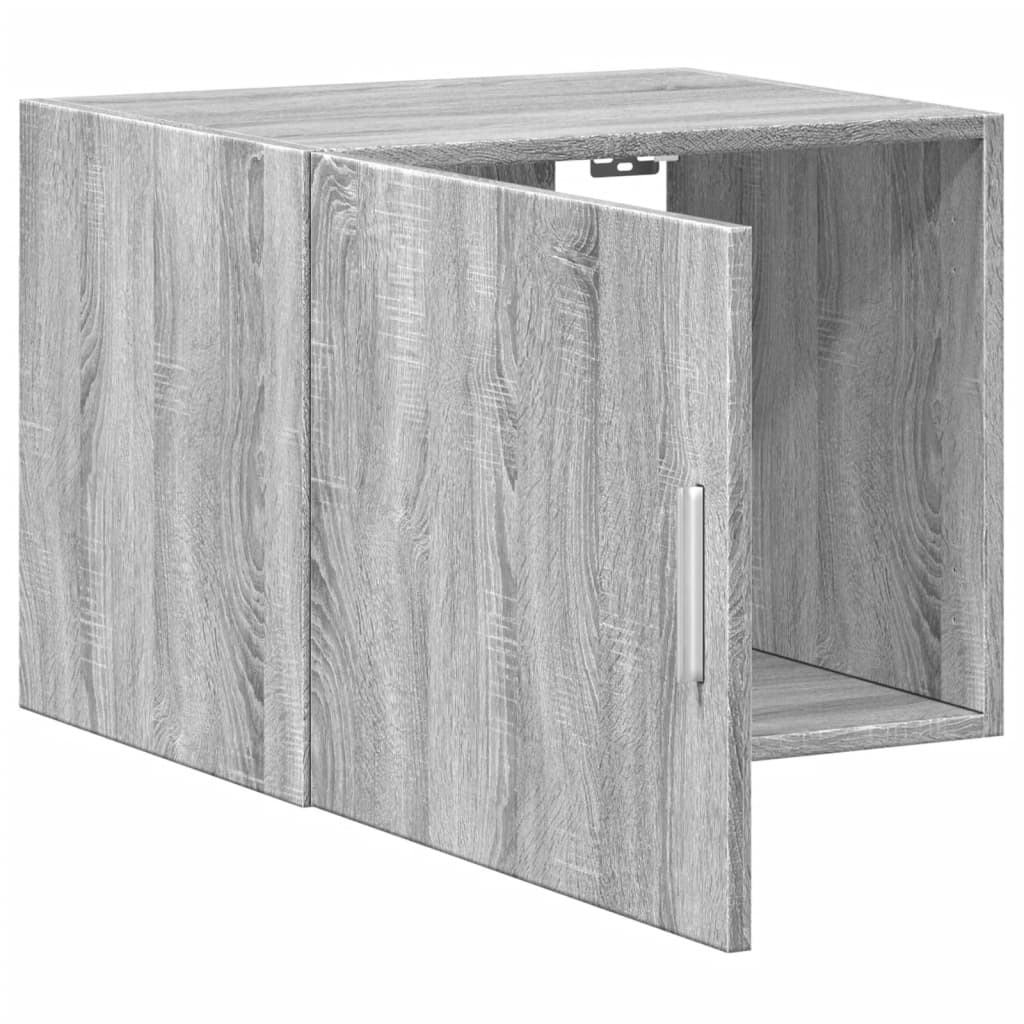 vidaXL Armario de pared madera de ingeniería gris Sonoma 50x42,5x40 cm