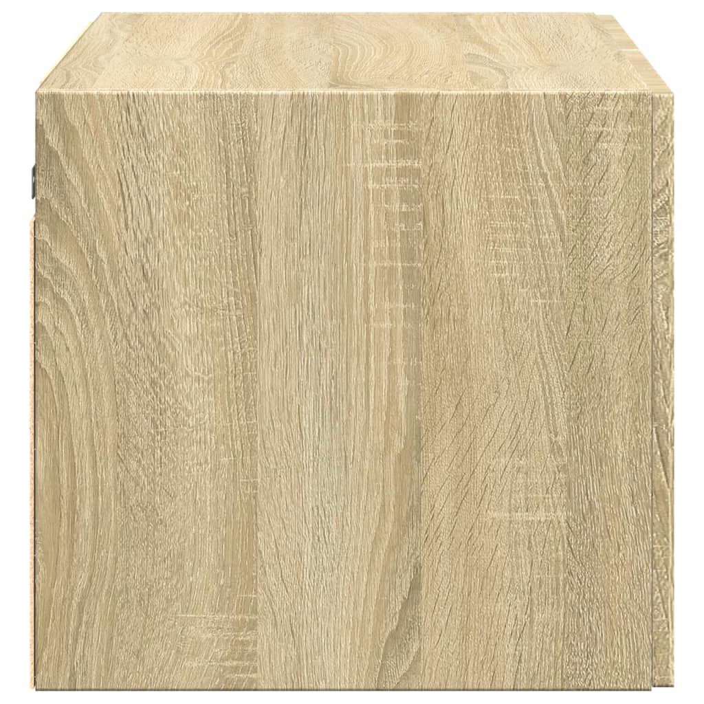 vidaXL Armario de pared madera ingeniería roble Sonoma 70x42,5x40 cm