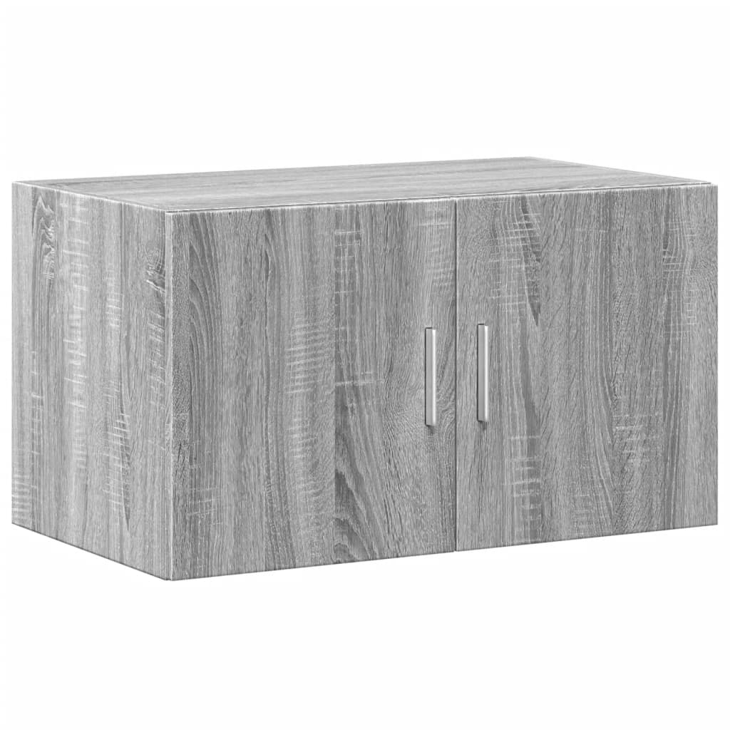 vidaXL Armario de pared madera de ingeniería gris Sonoma 70x42,5x40 cm