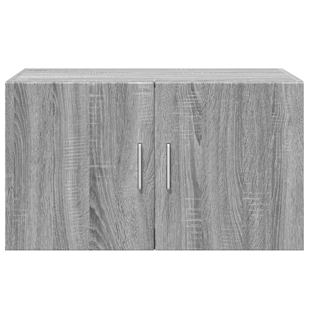 vidaXL Armario de pared madera de ingeniería gris Sonoma 70x42,5x40 cm