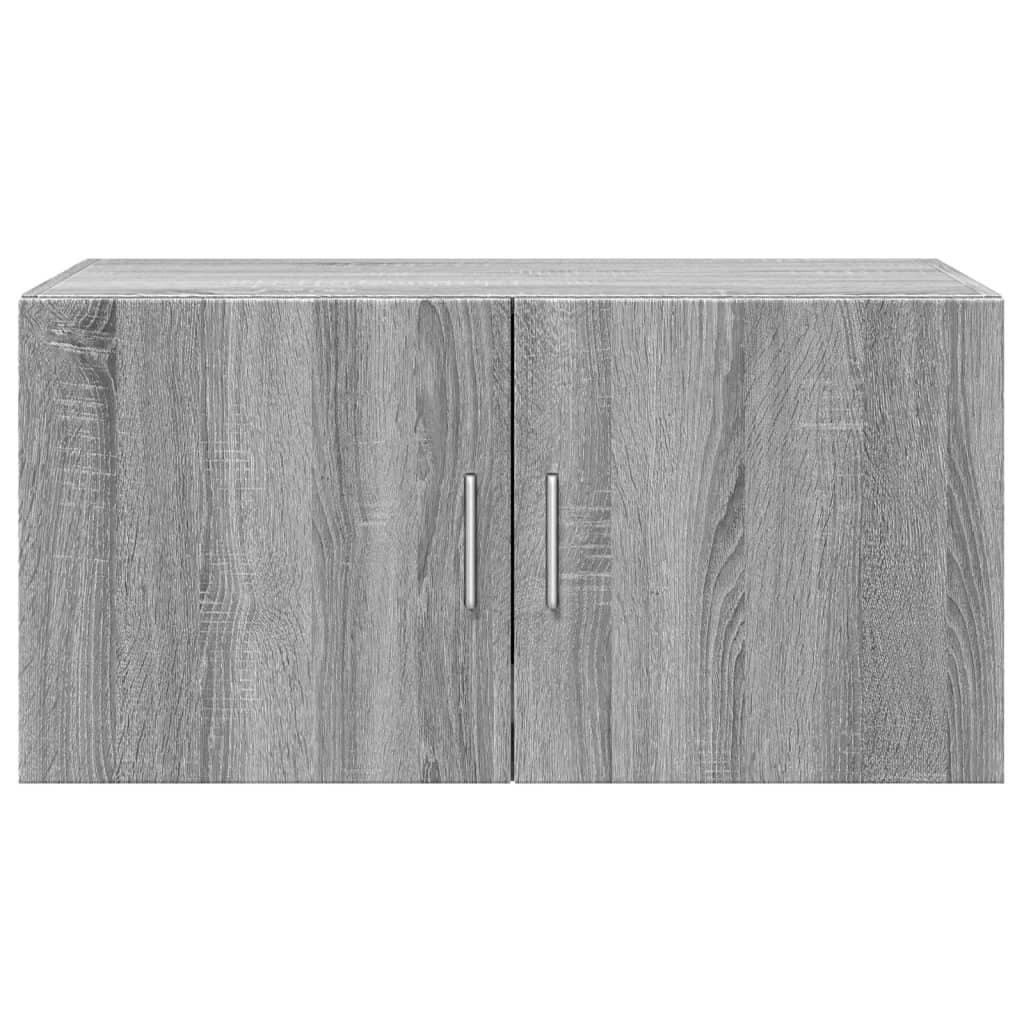 vidaXL Armario de pared madera de ingeniería gris Sonoma 80x42,5x40 cm