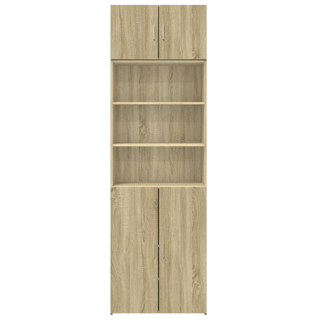 vidaXL Armario de madera de ingeniería roble Sonoma 70x42,5x225 cm