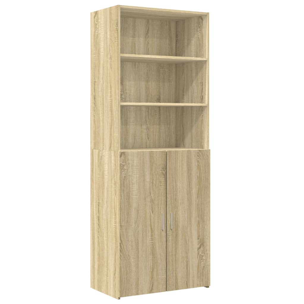 vidaXL Armario de madera de ingeniería roble Sonoma 70x42,5x225 cm