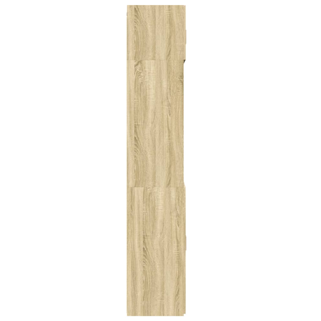 vidaXL Armario de madera de ingeniería roble Sonoma 70x42,5x225 cm