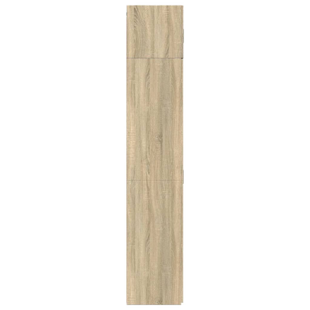 vidaXL Armario de madera de ingeniería roble Sonoma 70x42,5x225 cm