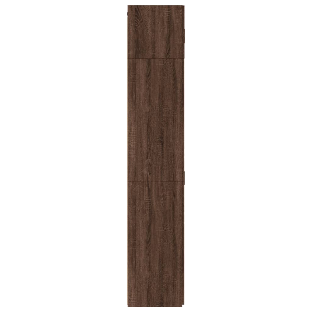 vidaXL Armario de madera ingeniería marrón roble 70x42,5x225 cm