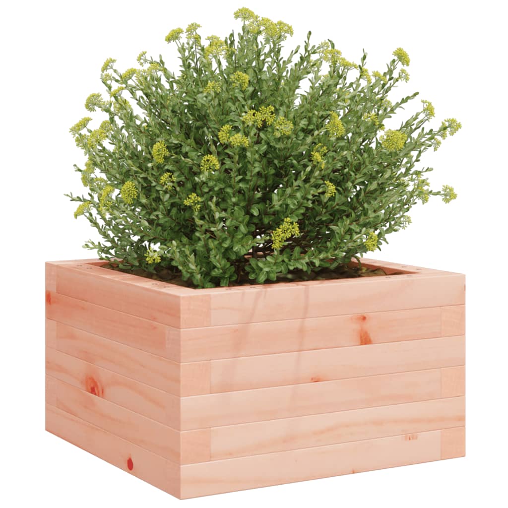 vidaXL Jardinera madera maciza de abeto Douglas 40x40x23 cm