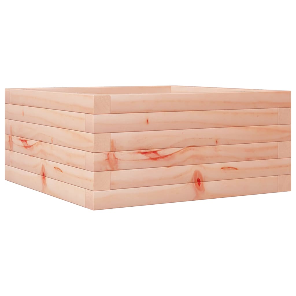 vidaXL Jardinera de madera maciza Douglas 50x50x23 cm