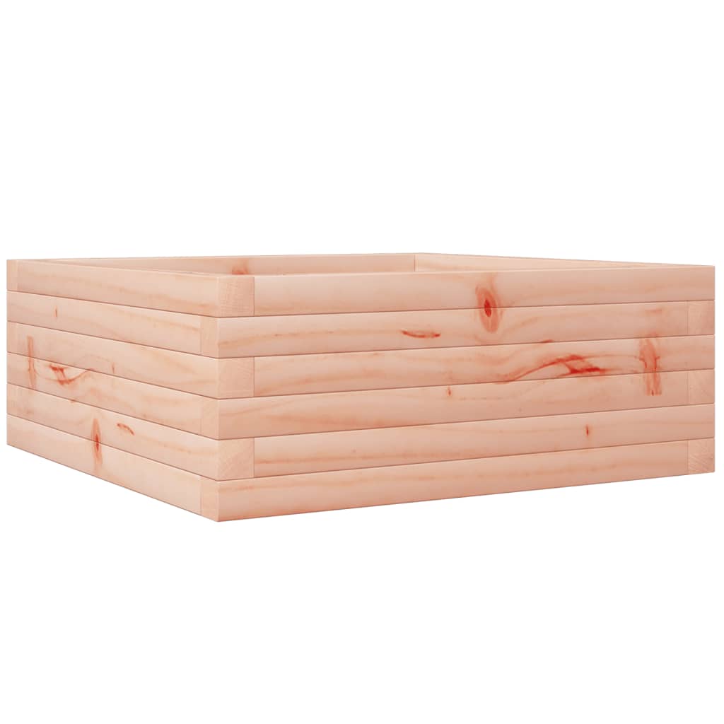 vidaXL Jardinera de madera maciza de abeto Douglas 60x60x23 cm