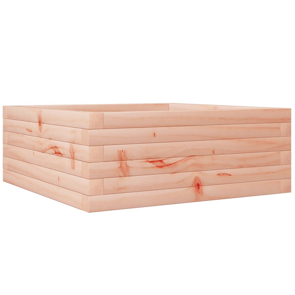 vidaXL Jardinera de madera maciza de abeto Douglas 60x60x23 cm