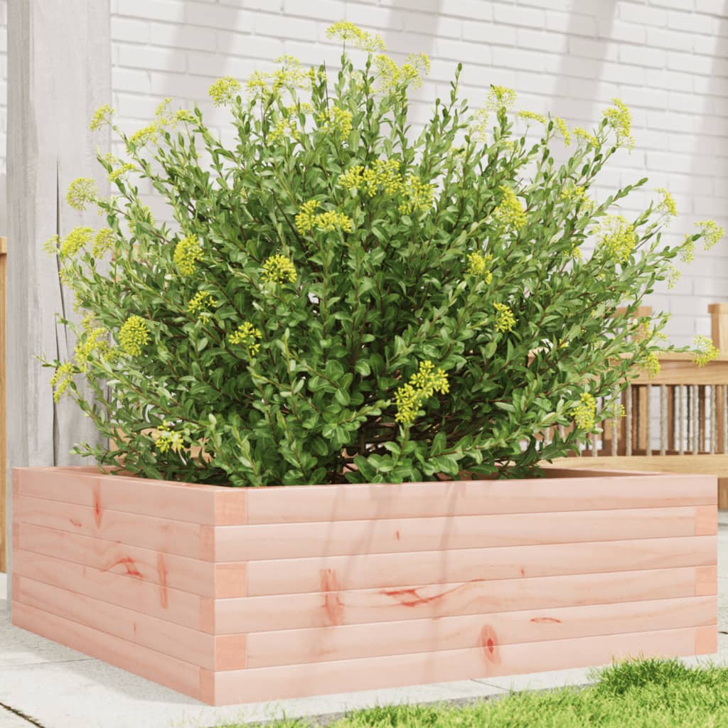 vidaXL Jardinera madera maciza de abeto Douglas 70x70x23 cm