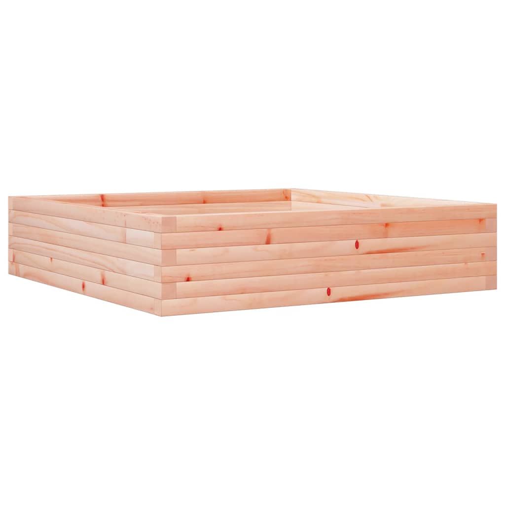 vidaXL Jardinera madera maciza de abeto Douglas 100x100x23 cm