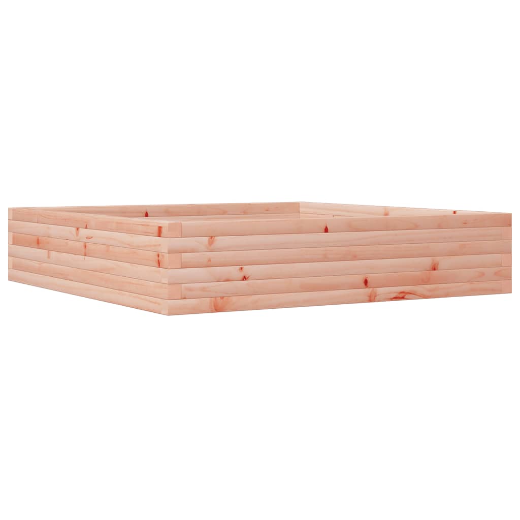 vidaXL Jardinera madera maciza de abeto Douglas 110x110x23 cm