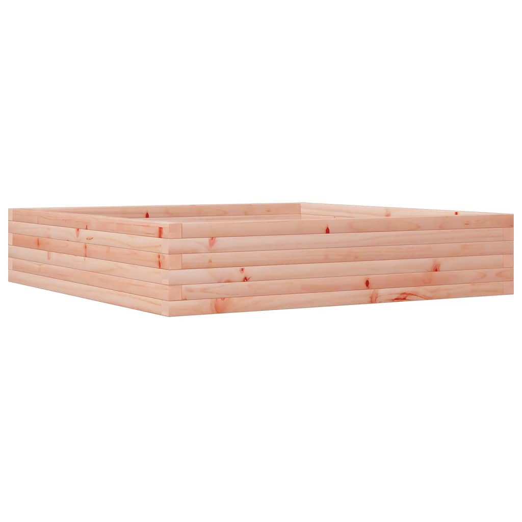 vidaXL Jardinera madera maciza de abeto Douglas 110x110x23 cm