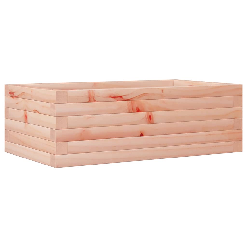 vidaXL Jardinera de madera maciza Douglas 70x40x23 cm