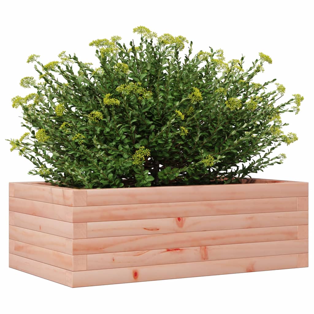 vidaXL Jardinera de madera maciza Douglas 70x40x23 cm