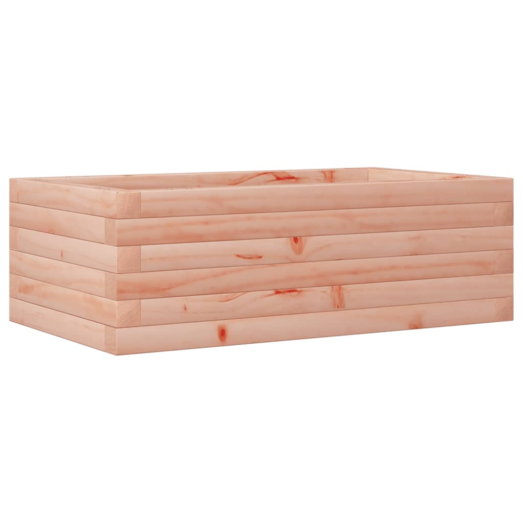 vidaXL Jardinera de madera maciza Douglas 70x40x23 cm