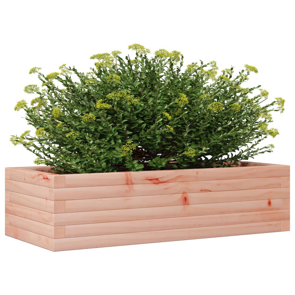 vidaXL Jardinera madera maciza de abeto Douglas 90x40x23 cm