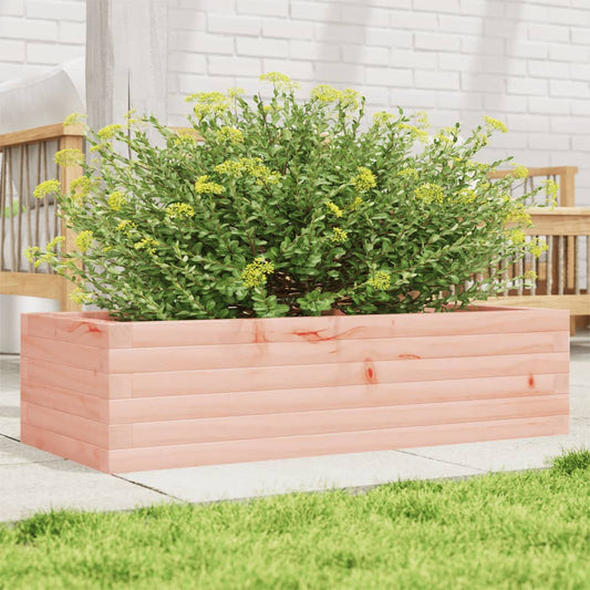 vidaXL Jardinera madera maciza de abeto Douglas 90x40x23 cm