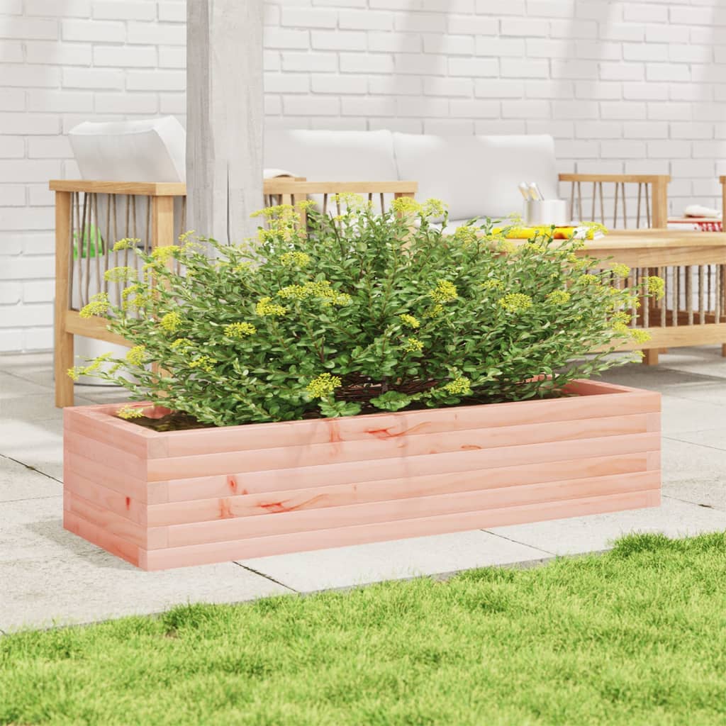 vidaXL Jardinera madera maciza de abeto Douglas 110x40x23 cm