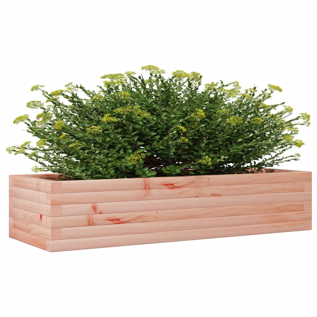 vidaXL Jardinera madera maciza de abeto Douglas 110x40x23 cm