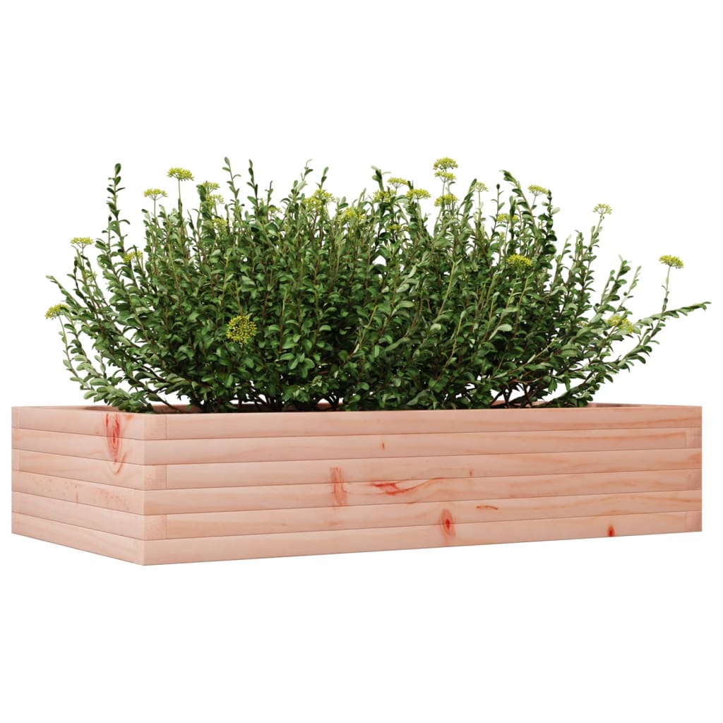 vidaXL Jardinera madera maciza de abeto Douglas 110x60x23 cm