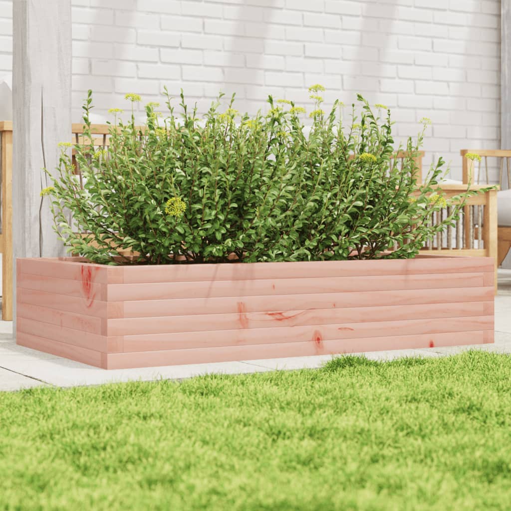 vidaXL Jardinera madera maciza de abeto Douglas 110x60x23 cm