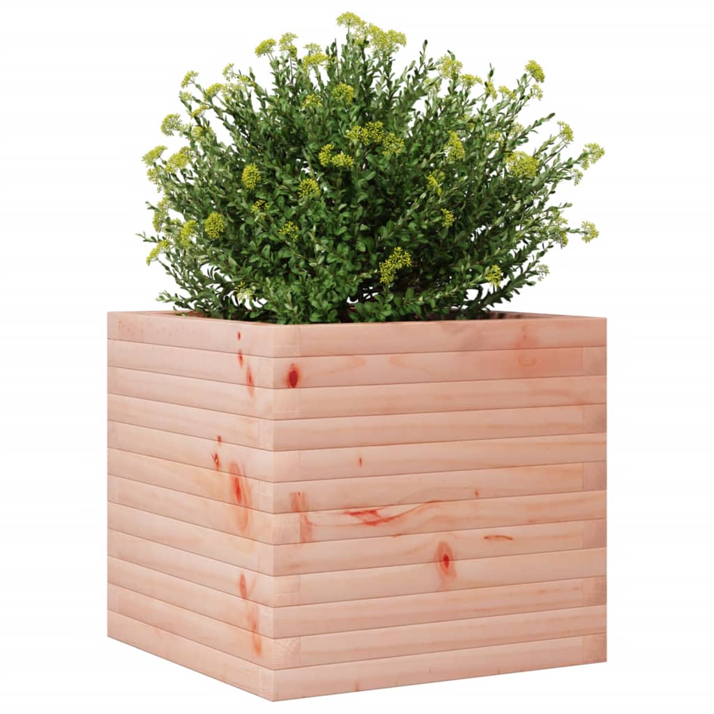 vidaXL Jardinera madera maciza de abeto Douglas 50x50x45,5 cm