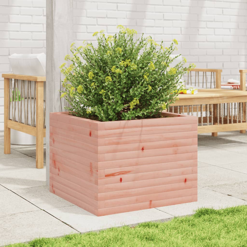 vidaXL Jardinera madera maciza de abeto Douglas 60x60x45,5 cm