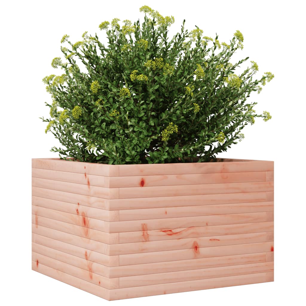 vidaXL Jardinera madera maciza de abeto Douglas 70x70x45,5 cm