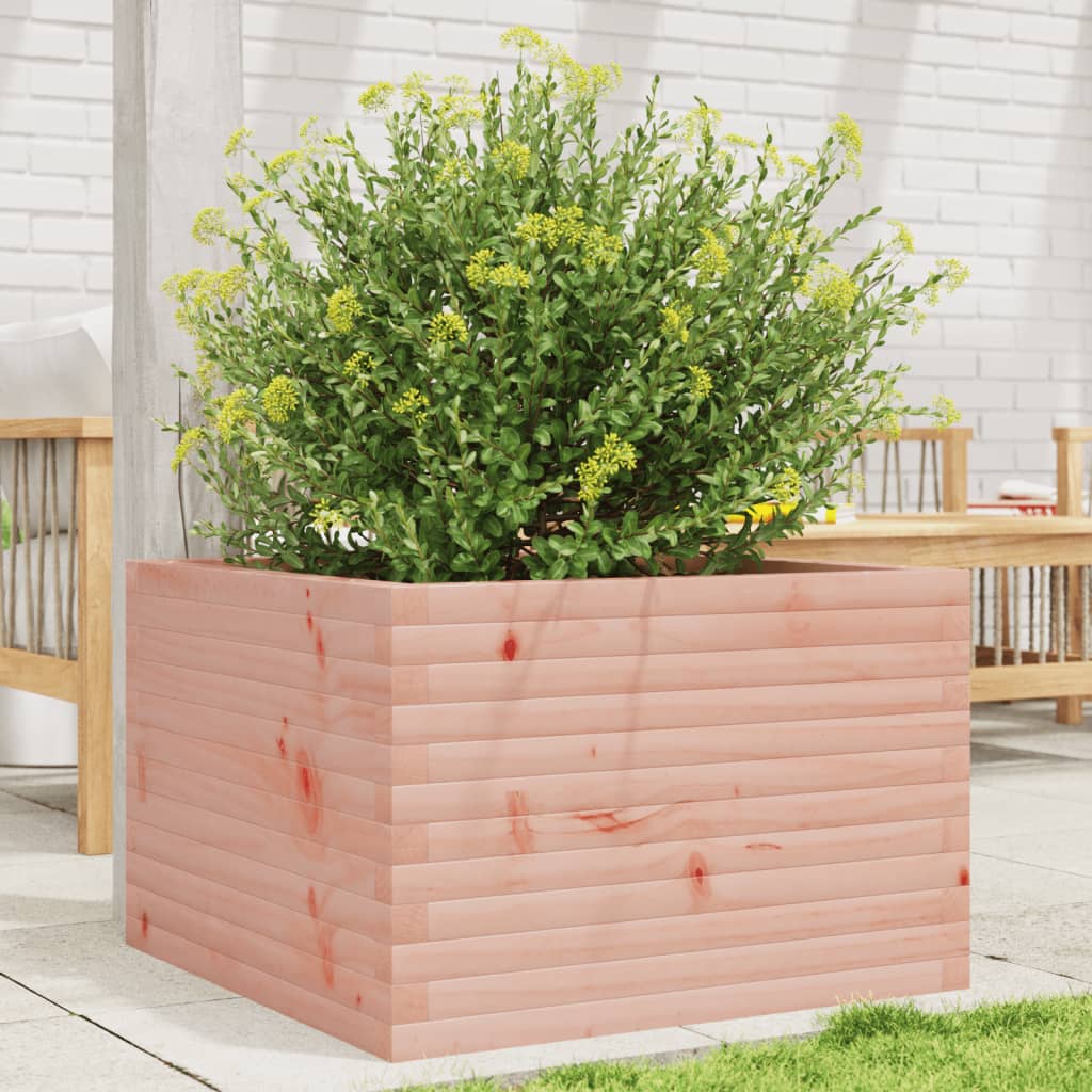 vidaXL Jardinera madera maciza de abeto Douglas 70x70x45,5 cm