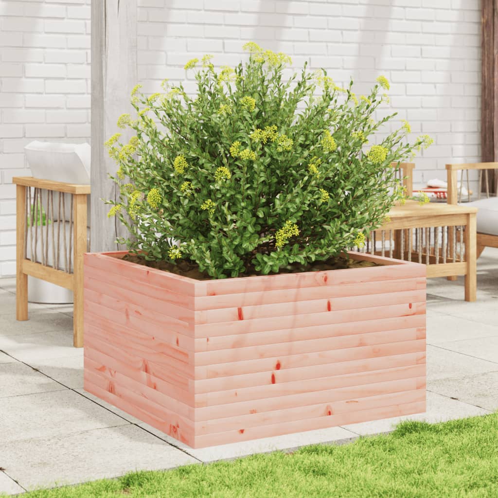 vidaXL Jardinera madera maciza de abeto Douglas 80x80x45,5 cm