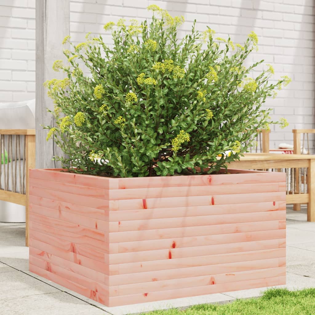 vidaXL Jardinera madera maciza de abeto Douglas 80x80x45,5 cm