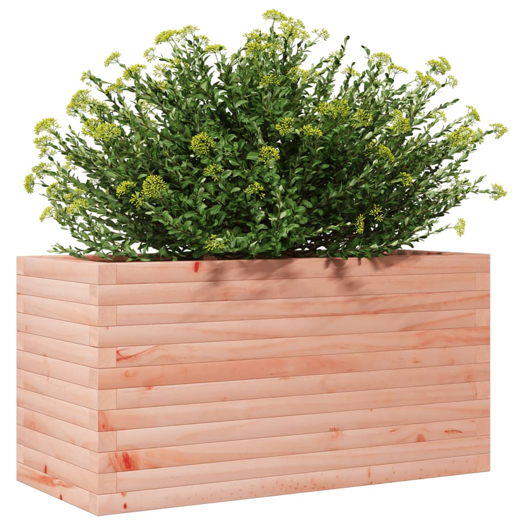 vidaXL Jardinera madera maciza de abeto Douglas 90x40x45,5 cm