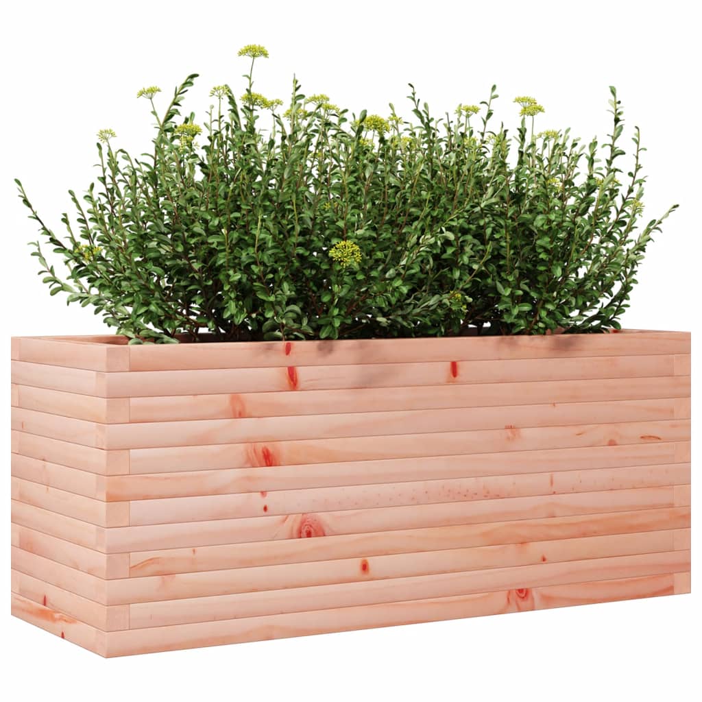 vidaXL Jardinera madera maciza de abeto Douglas 110x40x45,5 cm