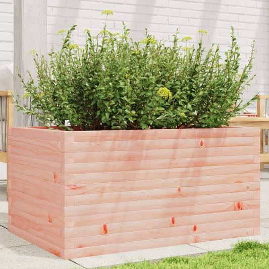 vidaXL Jardinera madera maciza de abeto Douglas 90x60x45,5 cm