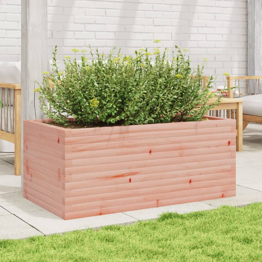 vidaXL Jardinera madera maciza de abeto Douglas 110x60x45,5 cm