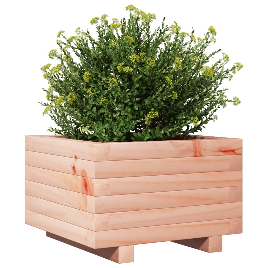 vidaXL Jardinera de madera maciza Douglas 40x40x26,5 cm