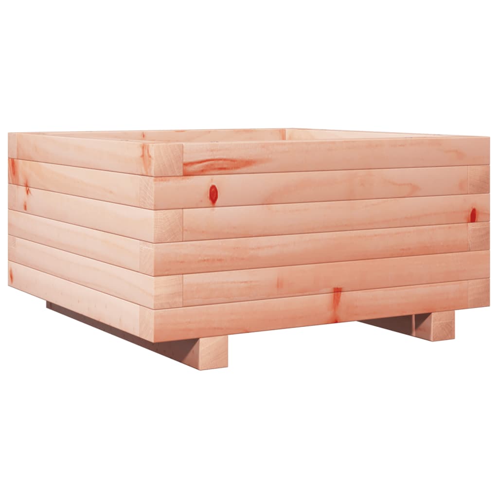 vidaXL Jardinera de madera maciza Douglas 50x50x26,5 cm