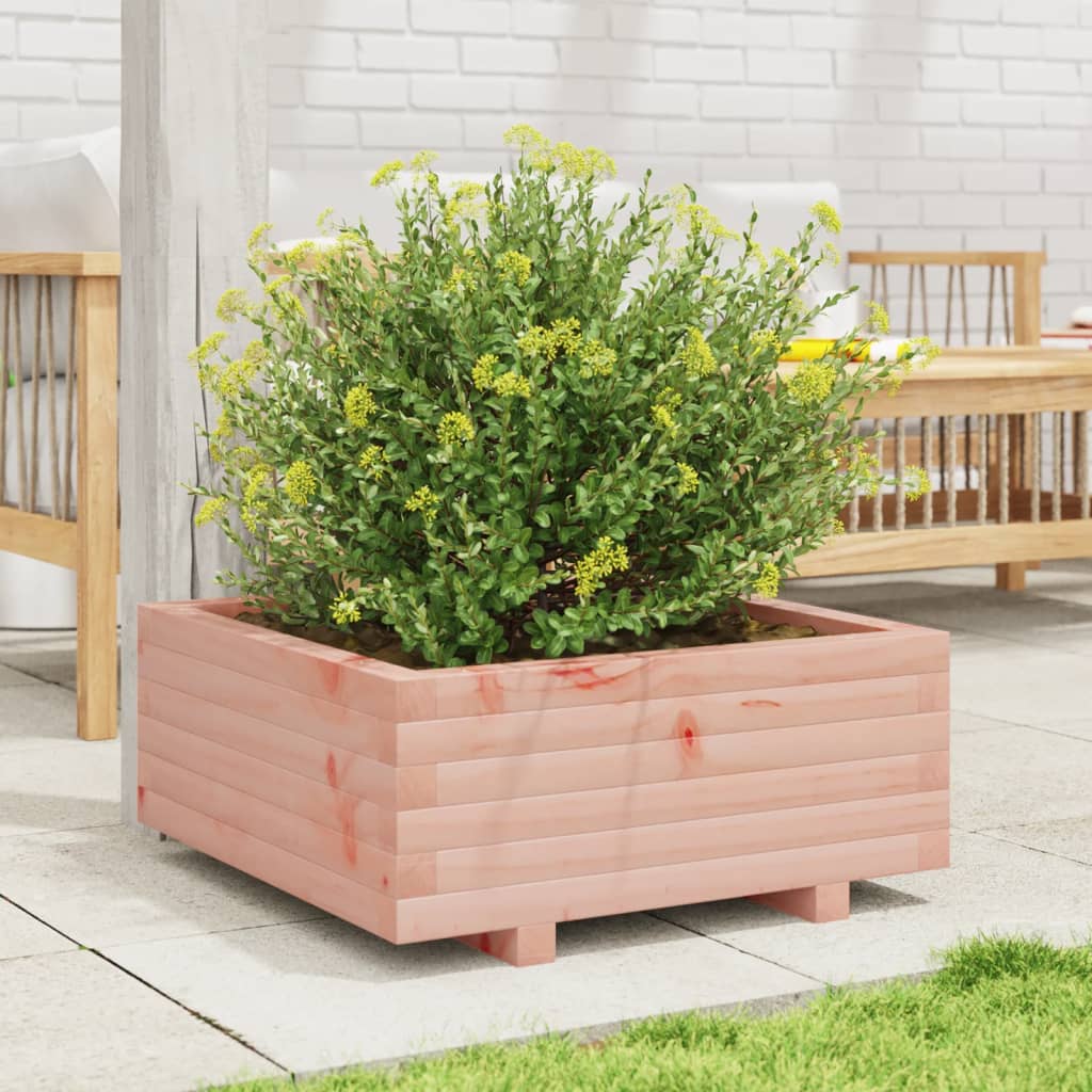 vidaXL Jardinera madera maciza de abeto Douglas 60x60x26,5 cm