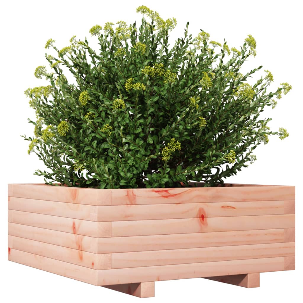 vidaXL Jardinera madera maciza de abeto Douglas 60x60x26,5 cm