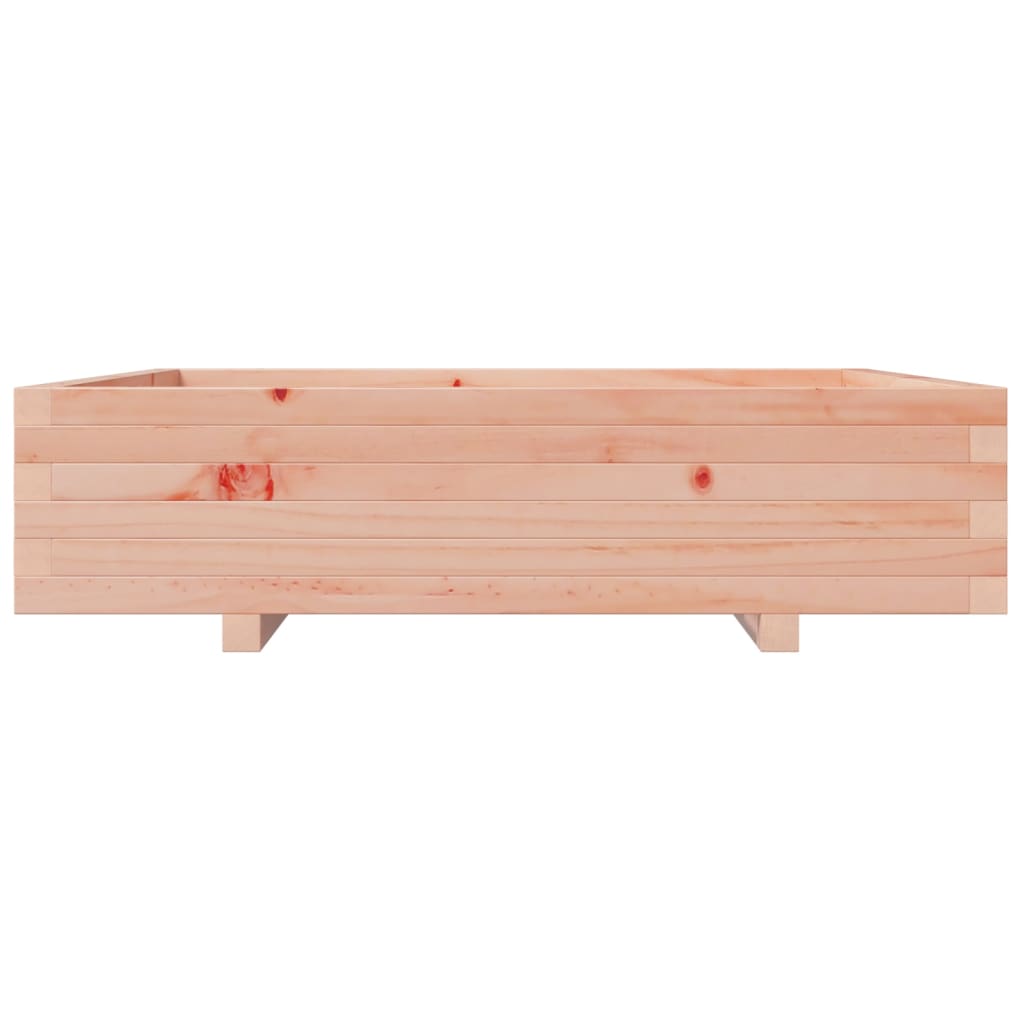 vidaXL Jardinera madera maciza de abeto Douglas 100x100x26,5 cm