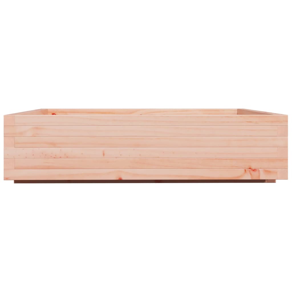 vidaXL Jardinera madera maciza de abeto Douglas 100x100x26,5 cm