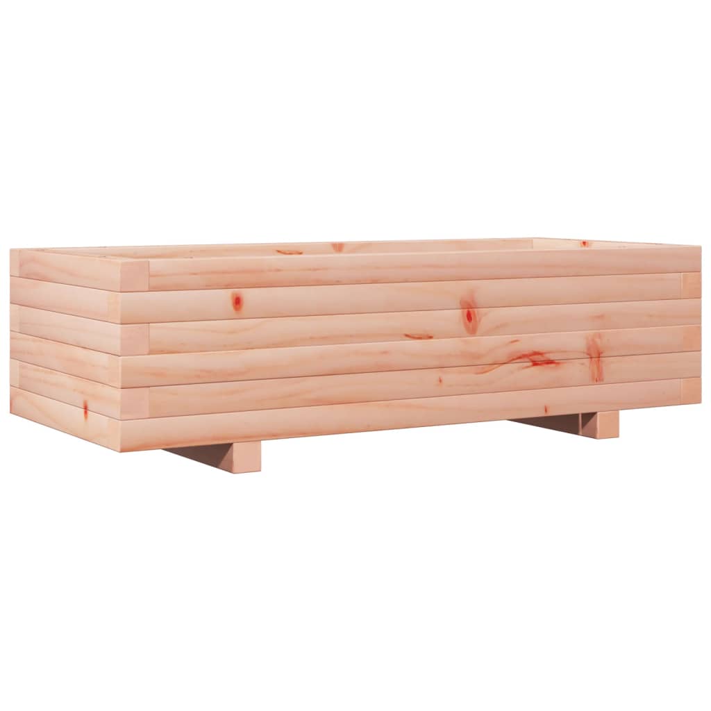 vidaXL Jardinera de madera maciza Douglas 90x40x26,5 cm