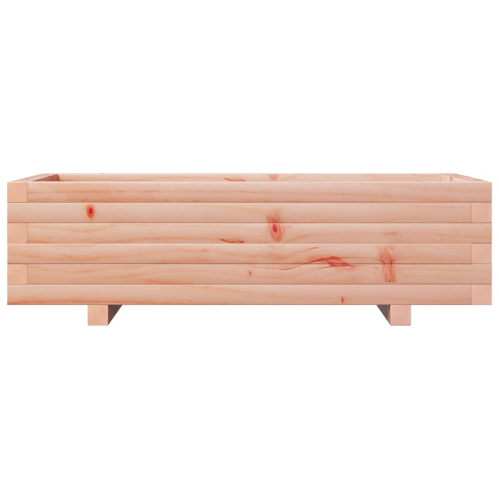 vidaXL Jardinera de madera maciza Douglas 90x40x26,5 cm