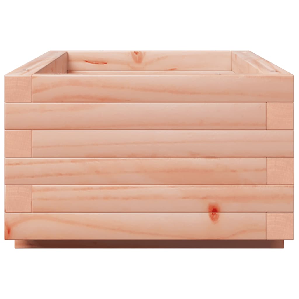 vidaXL Jardinera de madera maciza Douglas 90x40x26,5 cm