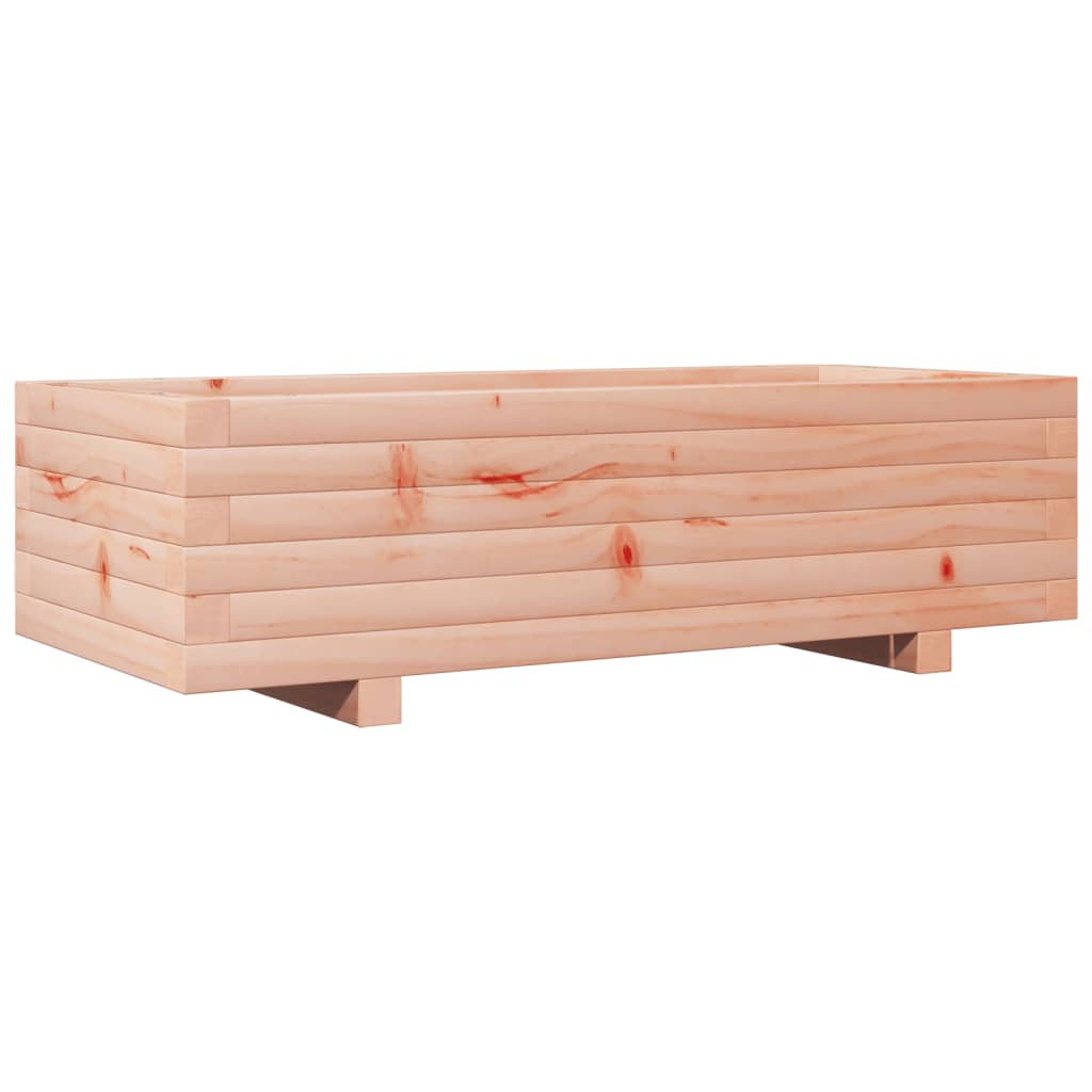 vidaXL Jardinera de madera maciza Douglas 90x40x26,5 cm