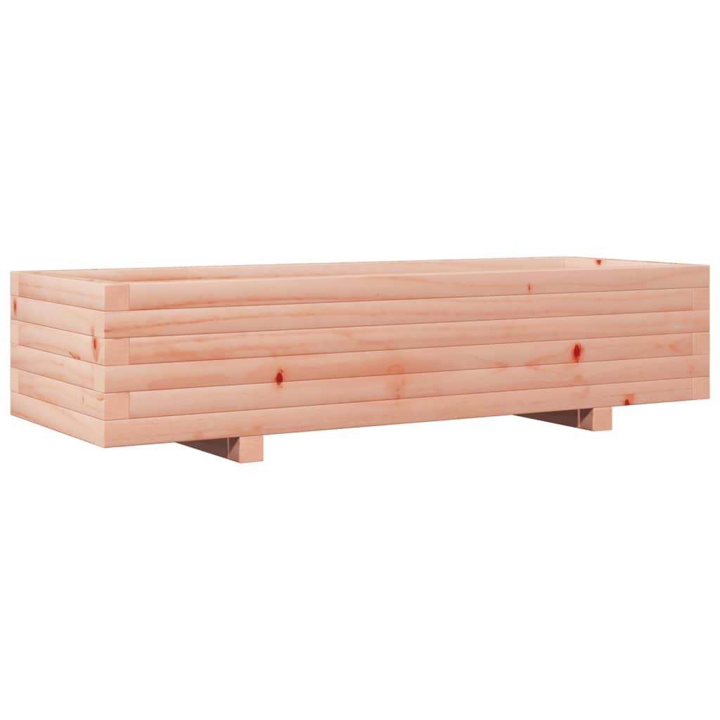 vidaXL Jardinera de madera maciza Douglas 110x40x26,5 cm