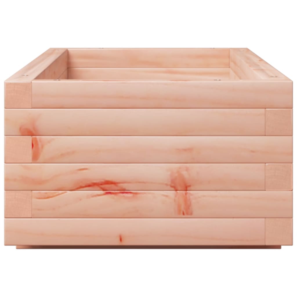 vidaXL Jardinera de madera maciza Douglas 110x40x26,5 cm